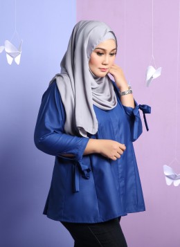 TIFFANY BLOUSE - Electric Blue